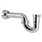 Keeney Decorative ABS P-Trap in Polished Chrome, 1.5 x 1.25" K400PC